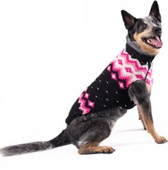 Chilly Dog Artic Pink Dog & Cat Sweater, XXX-Large slide 2 of 3