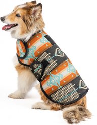 Chilly Dog Black Canyon Dog & Cat Quilted Coat, Large