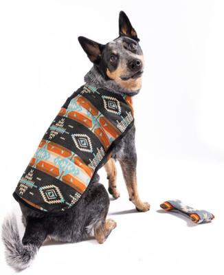 Show full view: Chilly Dog Black Canyon Dog & Cat Quilted Coat, Large slide 2 of 3