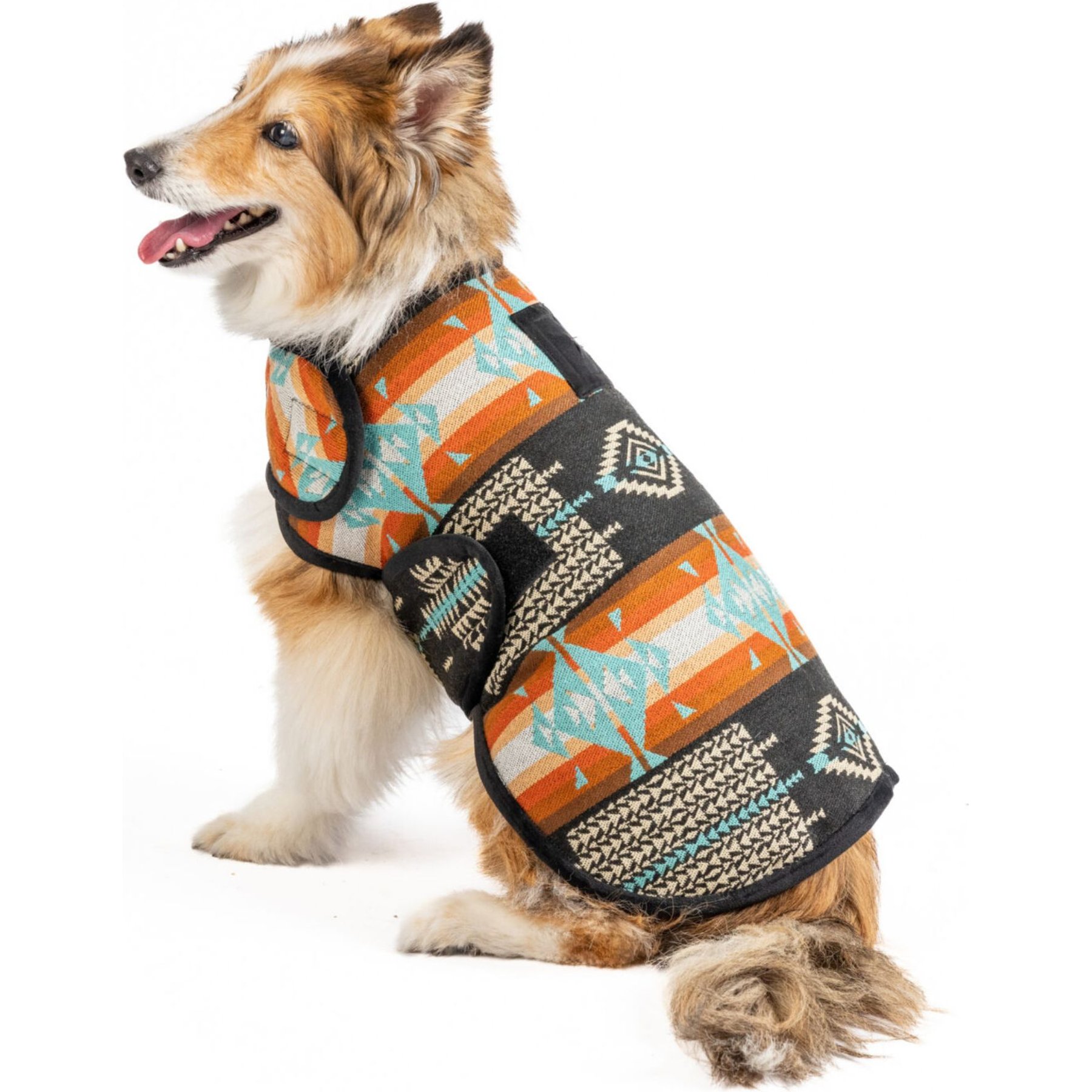Chilly Dog Black Canyon Dog & Cat Quilted Coat, X-Large
