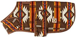 Chilly Dog Brown Southwest Blanket Dog & Cat Quilted Coat, X-Large slide 2 of 3