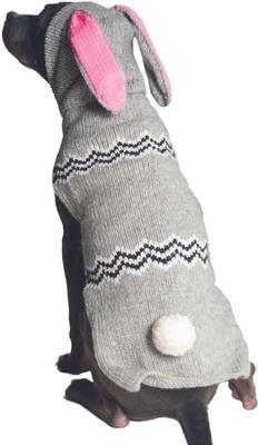 Show full view: Chilly Dog Bunny Dog & Cat Hoodie, Large slide 2 of 2