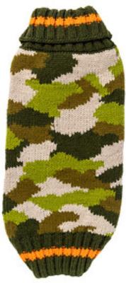 Show full view: Chilly Dog Camo Dog & Cat Sweater, Large slide 3 of 4