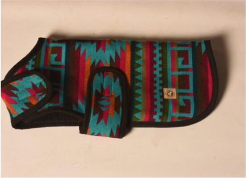 Show full view: Chilly Dog Desert Rose Dog & Cat Quilted Coat, Large slide 3 of 4