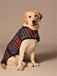 Chilly Dog Desert Rose Dog & Cat Quilted Coat, Medium slide 2 of 3