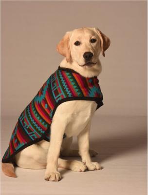 Show full view: Chilly Dog Desert Rose Dog & Cat Quilted Coat, Small slide 2 of 4