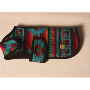 Chilly Dog Desert Rose Dog & Cat Quilted Coat, X-Small