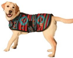 Chilly Dog Desert Rose Dog & Cat Quilted Coat, XX-Large