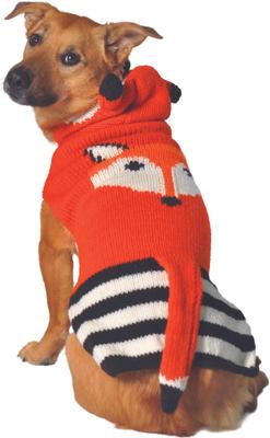 Show full view: Chilly Dog Foxy Dog & Cat Hoodie, Large slide 2 of 3