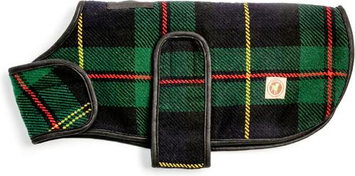 Show full view: Chilly Dog Navy Plaid Dog & Cat Quilted Coat, X-Large slide 3 of 3