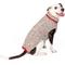 Show in main carousel: Chilly Dog Oatmeal Cable with Red Trim Dog & Cat Sweater, Large slide 3 of 3