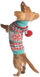 Chilly Dog Peppermint Dog & Cat Hoodie, X-Small