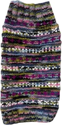 Show full view: Chilly Dog Purple Woodstock Dog & Cat Sweater, Medium slide 3 of 4