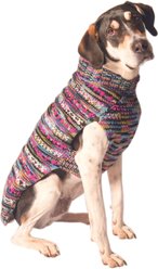 Chilly Dog Purple Woodstock Dog & Cat Sweater, XX-Small
