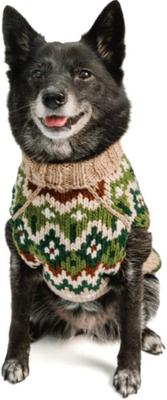 Show full view: Chilly Dog Raggwool Fairisle Dog & Cat Sweater, Large slide 4 of 5