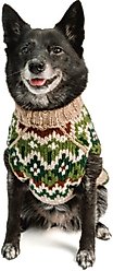 Chilly Dog Raggwool Fairisle Dog & Cat Sweater, Small slide 2 of 3