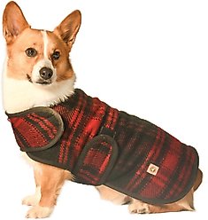 Chilly Dog Red Plaid Coat, Medium