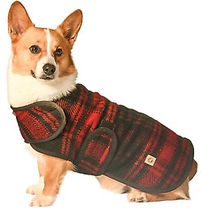 Chilly Dog Red Plaid Coat, Small