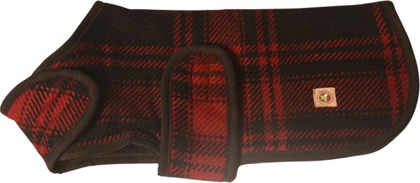 Show full view: Chilly Dog Red Plaid Coat, Small slide 2 of 4