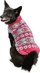 Chilly Dog Rose Alpaca Fairisle Dog & Cat Sweater, X-Small slide 2 of 4