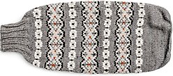 Chilly Dog Silver Alpaca Fairisle Dog & Cat Sweater, Small slide 2 of 3