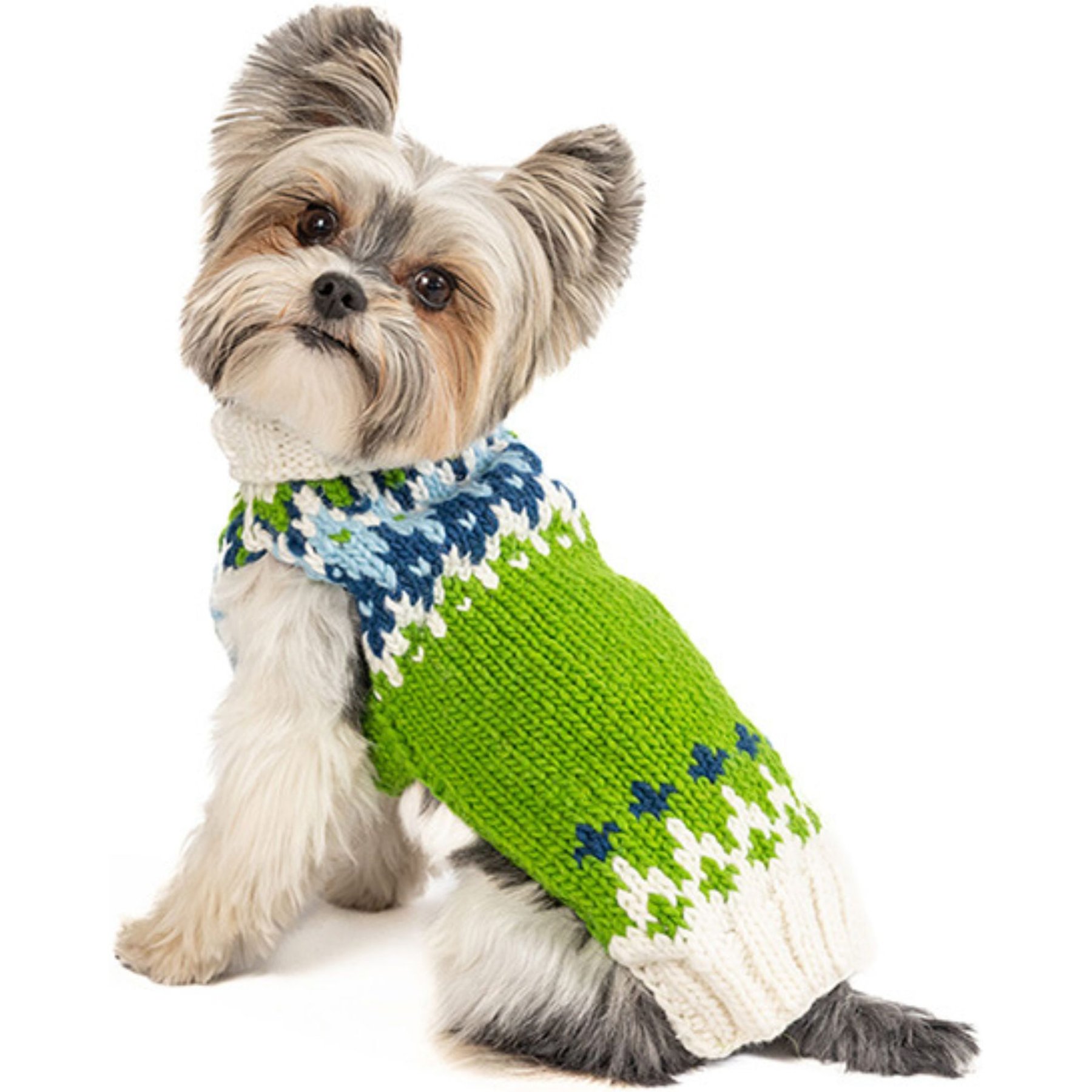Chilly Dog Spring Ski Bum Dog & Cat Sweater, Medium