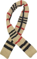 Chilly Dog Tan Plaid Dog & Cat Scarf, Large slide 2 of 3