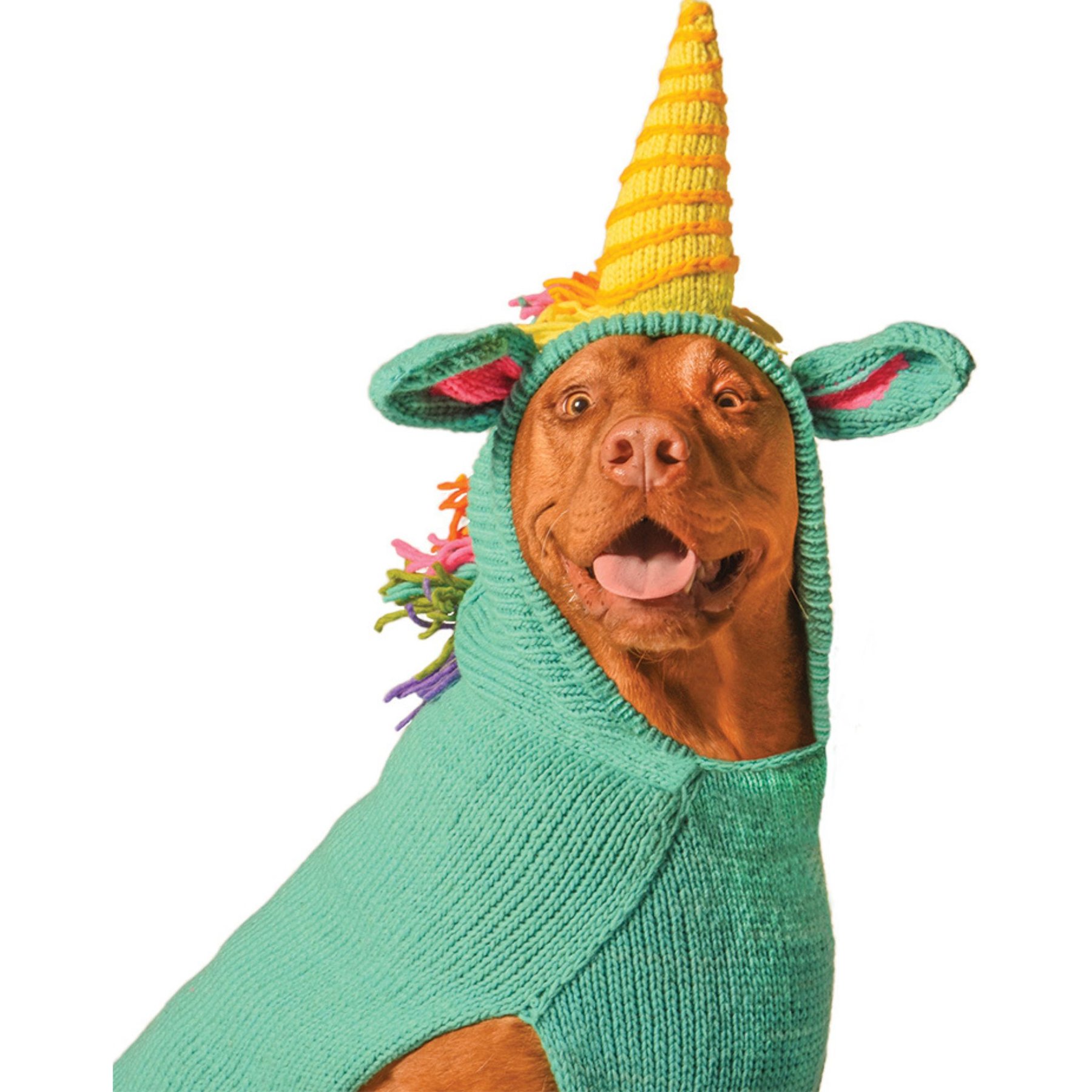 Chilly Dog Unicorn Dog & Cat Sweater, Medium
