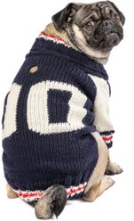 Chilly Dog Varsity Dog & Cat Sweater, Small