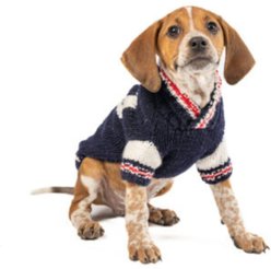 Chilly Dog Varsity Dog & Cat Sweater, X-Small slide 2 of 3