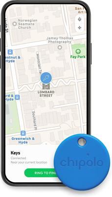 Show full view: Chipolo ONE Bluetooth Dog, Cat & Horse Tag, Blue slide 3 of 12