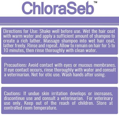 Show full view: ChloraSeb Antiseptic Dog Shampoo, 12-oz bottle slide 4 of 10