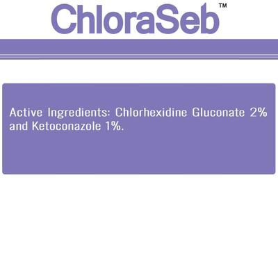 Show full view: ChloraSeb Antiseptic Dog Shampoo, 12-oz bottle slide 5 of 10