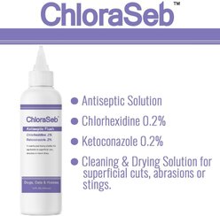 ChloraSeb Antiseptic Flush for Dogs, 12-oz bottle slide 2 of 8