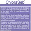 Show in main carousel: ChloraSeb Antiseptic Spray for Dogs, 8-oz bottle slide 4 of 9