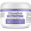 Show in main carousel: ChloraSeb Pledget Wipes for Dogs, 50 count slide 1 of 8