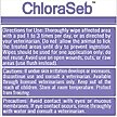 Show in main carousel: ChloraSeb Pledget Wipes for Dogs, 50 count slide 5 of 8