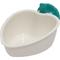 Show in main carousel: Choco Nose Mini Heart Locking Small Pet Feeding Bowl, Mint slide 1 of 10