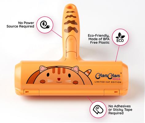 Show full view: ChomChom Roller Limited Edition Pet Hair Remover, Cat slide 4 of 8