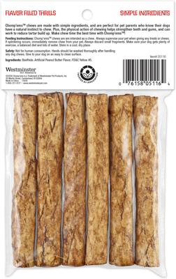 Show full view: Chomp'ems Peanut Butter Crunchy Sticks Dog Treats, 6 count slide 3 of 4