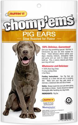Show full view: Chomp'ems Pig Ear Chews Dog Treats, 5 count slide 3 of 4