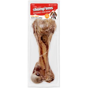 Chomp'ems Serrano Ham Bone Flavor Dog Bone