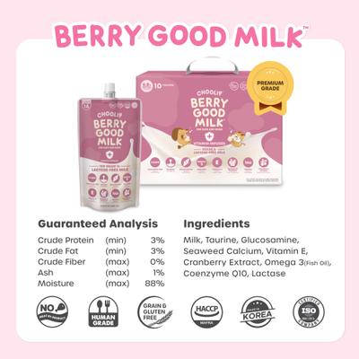 Show full view: Choolip Berry Good Milk Dog & Cat Treats, 67.6-oz box, case of 10 slide 8 of 11