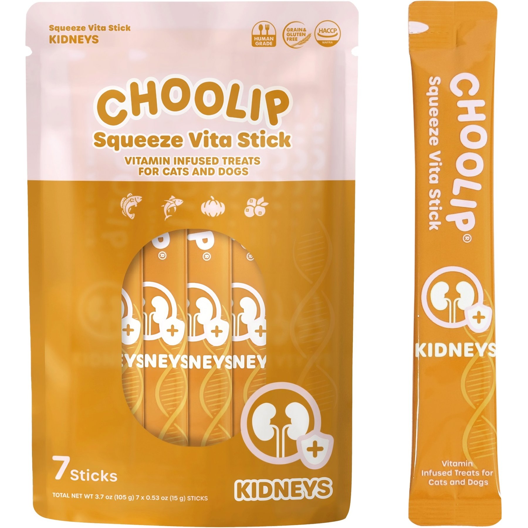 Aazon.co: Squeeze Vita Stick Cat Lickable Treats And Dog Treats. 7pc