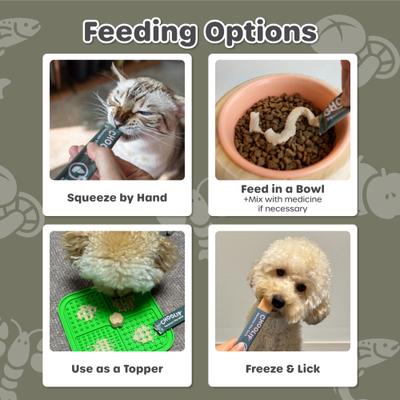 Show full view: Choolip Squeeze Vita Stick Liver Support Lickable Dog & Cat Treats, 3.7-oz pouch, 7 count slide 7 of 10