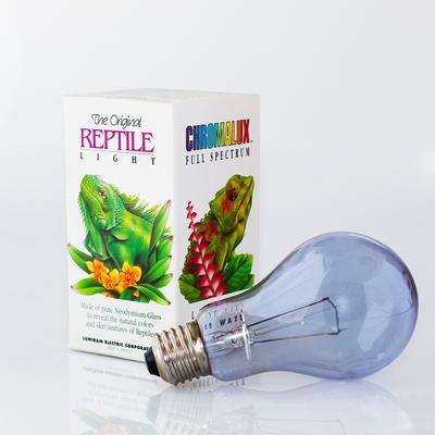 Show full view: Chromalux Basking Daylight Full Spectrum Reptile Lamp, 150-watt slide 2 of 3