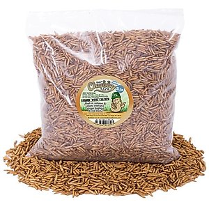 Chubby Mealworms Chubby Dried Black Soldier Fly Larvae Chicken Treats, 2-lb bag