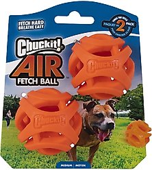 Chuckit! Air Fetch Ball 2-Pack Dog Toy, Medium