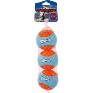 Chuckit! Amphibious Balls Dog Toy, 3 count