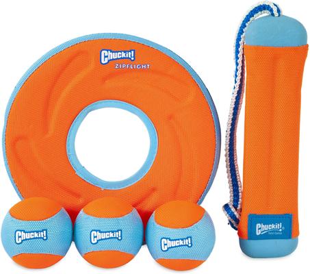 Show full view: Chuckit! Amphibious Fetch Dog Toy Kit slide 2 of 5